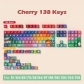 Bizarre Fantasy 104+34 / 54 Cherry Profile Keycap Set Cherry MX PBT Dye-subbed for Mechanical Gaming Keyboard